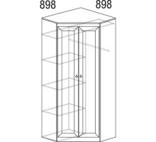 Шкаф угловой Инна  №606 ДТ