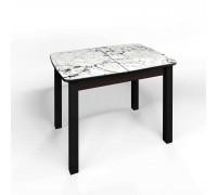 СТОЛ ФЛОРИДА (нога милан) (СМ-1 /ВЕНГЕ, черный)